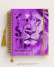 Bíblia Personalizada Leão – Capa yeshua roxo
