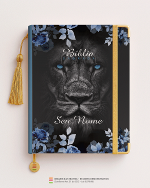 Bíblia Personalizada Leão – Capa expressar mulher MD01 Papel Offset especial Personalizado Impressão colorida em alta resolução Capa dura laminada Lombada ou Espiral Após a confirmação do pedido, entraremos em contato via WhatsApp em até 48h úteis para coletar o nome ou frase.