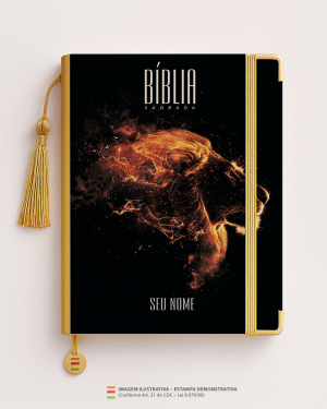 Bíblia Personalizada Leão – Capa expressar mulher MD37 Papel Offset especial Personalizado Impressão colorida em alta resolução Capa dura laminada Lombada ou Espiral Após a confirmação do pedido, entraremos em contato via WhatsApp em até 48h úteis para coletar o nome ou frase.
